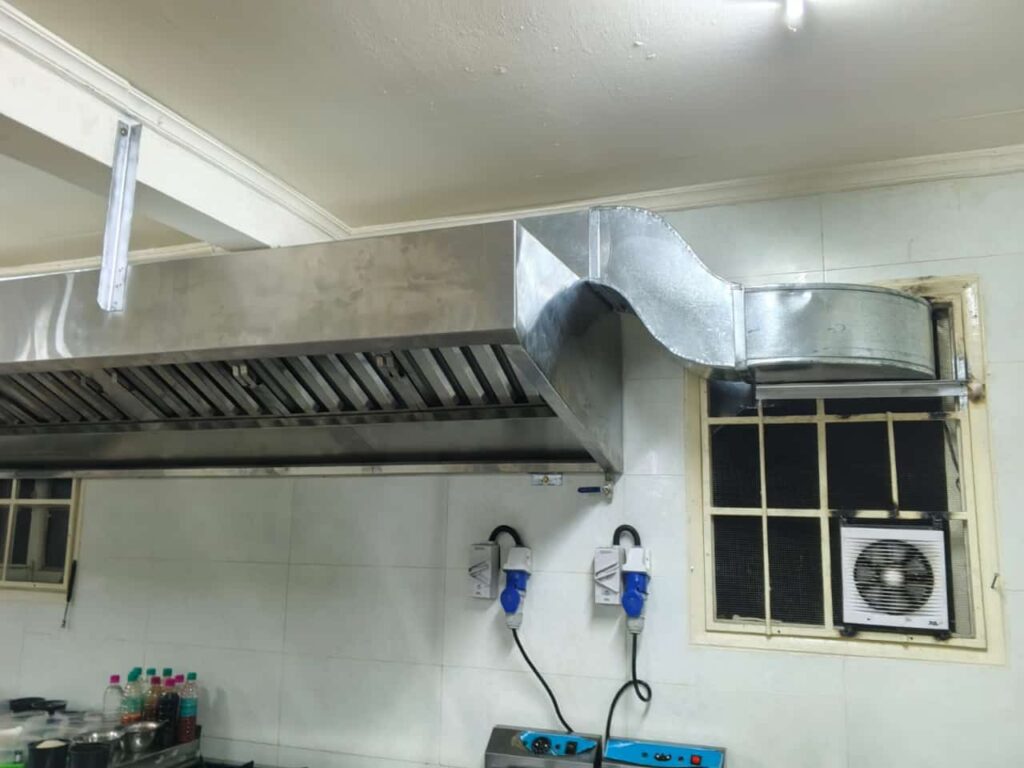 Kitchen hood installation services